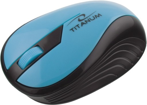 Myš Titanum Rainbow TM114T TYRKYSOVÁ
