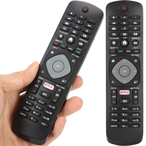 DIAĽKOVÉ OVLÁDANIE TV PHILIPS VŠETKY MODELY SMART LED 3D 4K HD NETFLIX UNIVERSAL