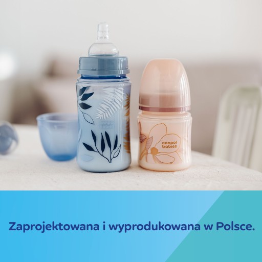 Canpol EasyStart antikoliková fľaša 120ml GOLD