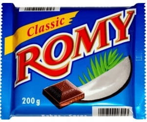 Romy kokosová čokoláda 200g
