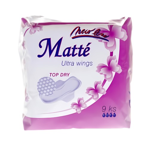 MATNÉ ULTRA TOP SUCHÉ ZDRAVOTNÉ VLOŽKY S KRÍDLAMI 9 KS