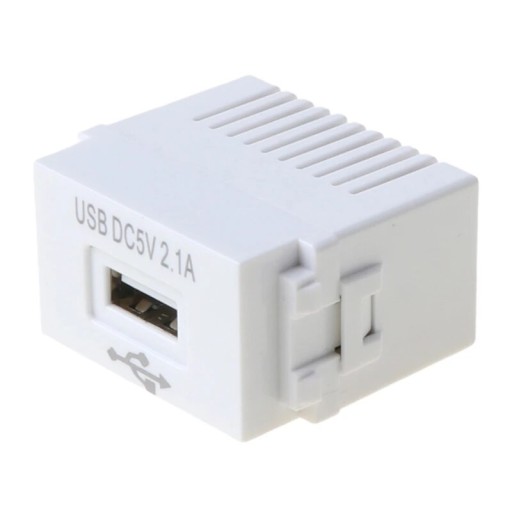 Mini napájací adaptér USB adaptér - 230V kocka