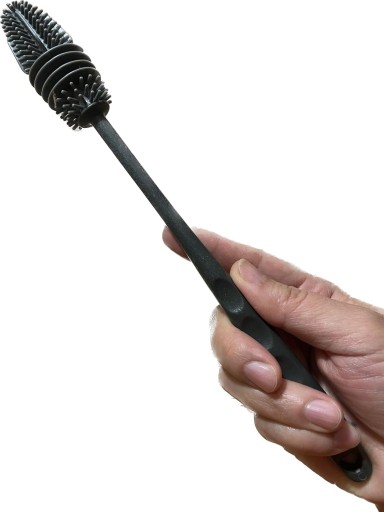 SILIKÓNOVÁ FĽAŠA UMÝVACIA KEFKA umývačka čistič GLASSES BRUSH