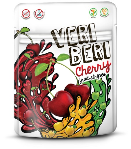 OVOCNÉ ŽELÉ BEZ CUKRU Višňa 50g Veri Beri