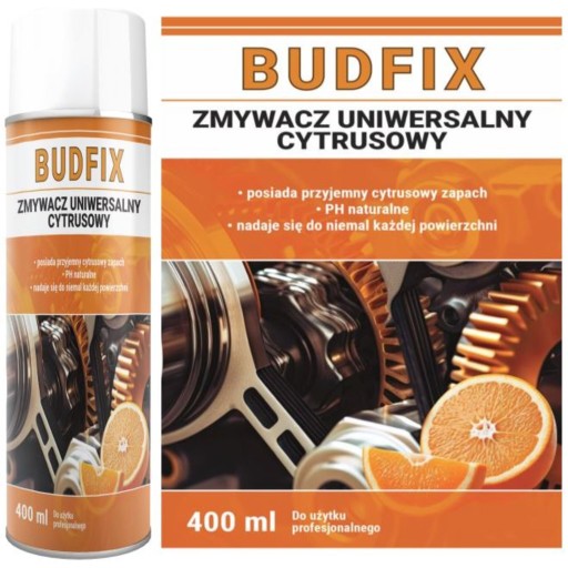 UNIVERZÁLNY CITRUSOVÝ ČISTIČ na oceľ a odstraňovanie lepidla z karosérie 400ml