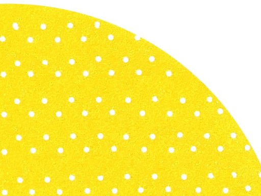 ŽLTÝ BRÚSNY DISK PRE ŽIRAFU 225MM GR 150