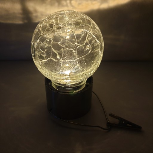 SLNEČNÁ GUĽOVÁ LAMPA, SVIETIACA LAMPA, SOLAR HÁK, ZÁVESNÁ GUĽA, BALKÓN, ZÁHRADKA