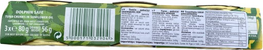 Tuniak v slnečnicovom oleji John West 3x80g