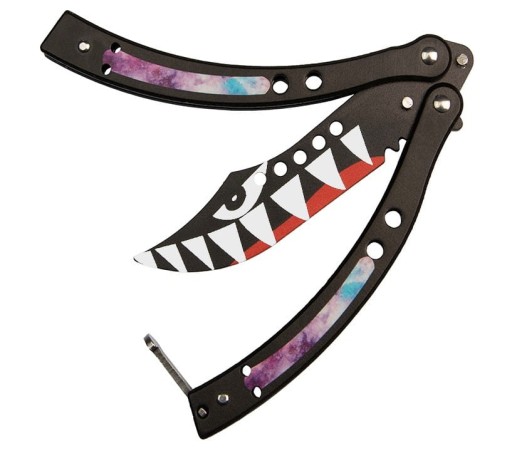 Tréningový nôž BALISONG CS:GO BUTTERFLY