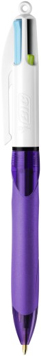 BIC 4COLORS GRIP FASHION FASHION AUTOMATICKÁ GUĽAČKA 4 FARBY ŠKOLA 4V1