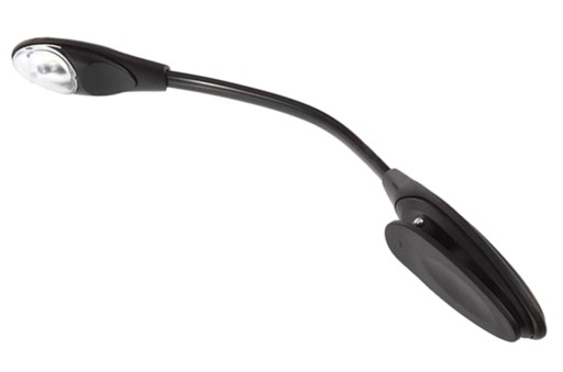 LED USB STOLNÁ LAMPA S KLIPOM NA ČÍTANIE KNÍH KLIP ZD20
