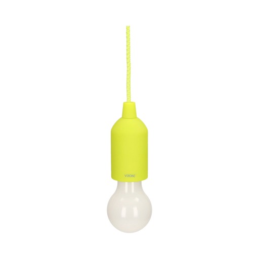 1W LED nočná turistická lampa na strune Camping Lime na batérie