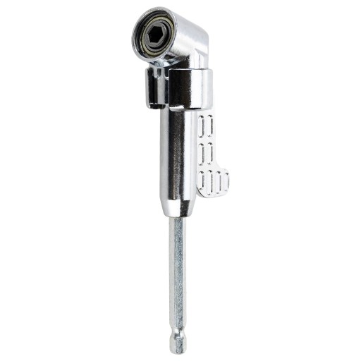 Uhlový adaptér s predĺžením pre skrutkovač, HEX nástrčná násada, 1/4'' kľúč