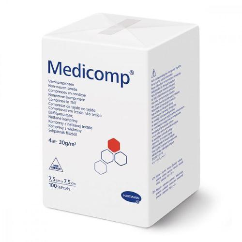 HARTMANN MEDICOMP obklady nesterilné 7,5 cm 100 ks