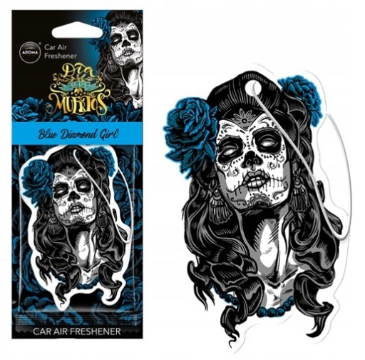 Osviežovač vzduchu Aroma Car MUERTOS BLUE DIAMOND GIRL