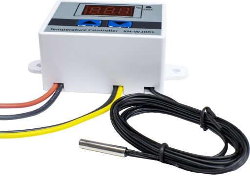 ELEKTRONICKÝ TERMOSTATOVÝ REGULÁTOR TEPLOTY DIGITÁLNY OVLÁDAČ 1500W 230V