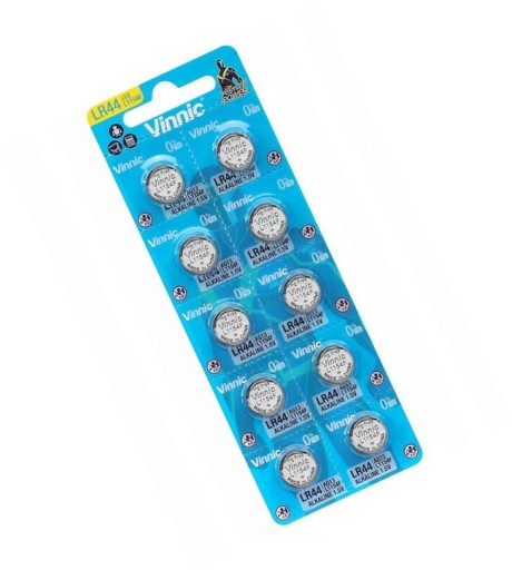Vinnic AG13 LR44 batéria 1,5V blister 10 ks.