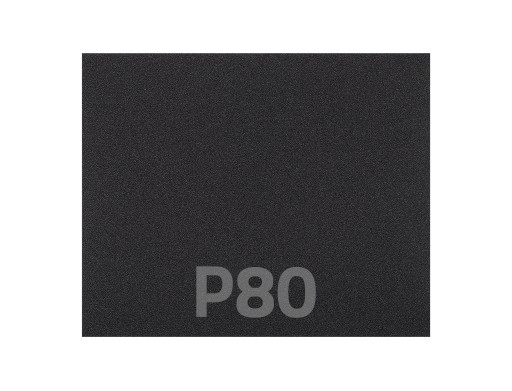 Vodeodolný brúsny papier P80 |. 230 mm x 280 mm |. |APP