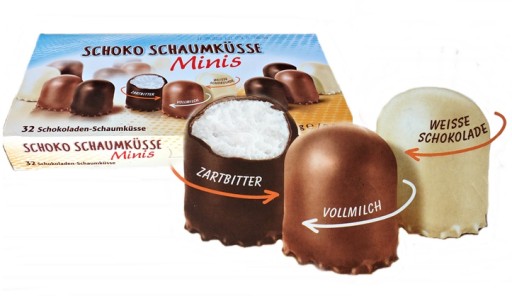 MINI TEPLÁ ZMRZLINA V MLIEČNEJ ČOKOLÁDE 266G