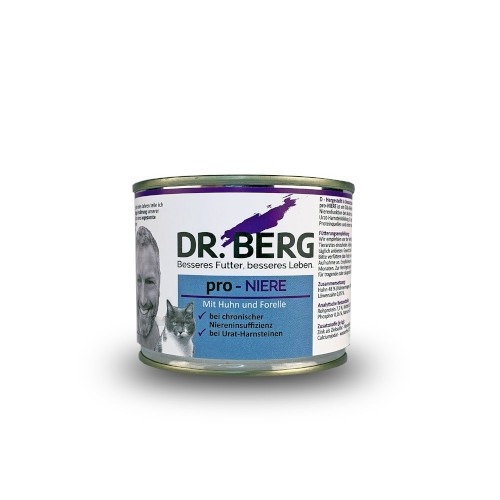 Dr. mokré krmivo pre mačky Berg kura 0,2 kg