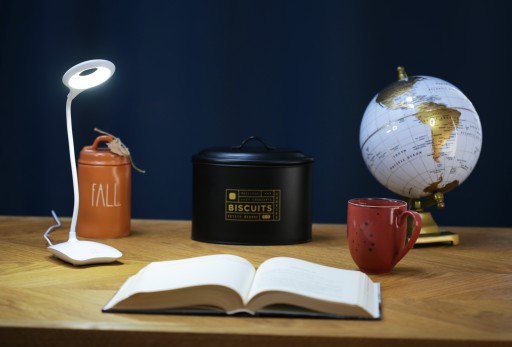 LED školská stolová lampa USB TOUCH
