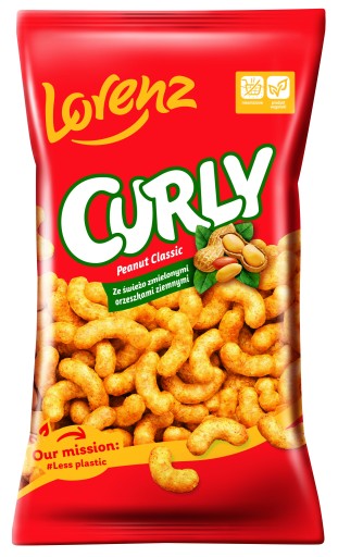 Klasické kučeravé arašidové lupienky 120g