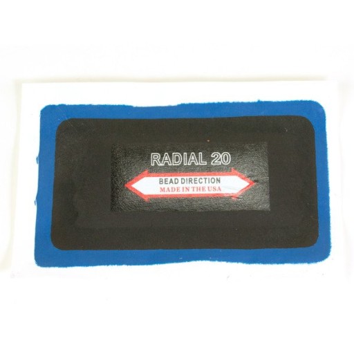 Za studena vulkanizovaná radiálna aramidová vložka 70x125mm na opravu defektu pneumatiky