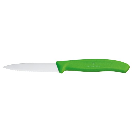 Victorinox 6.7636.L114, nôž na zeleninu, zúbkovaná čepeľ 8 cm, Swiss Classic