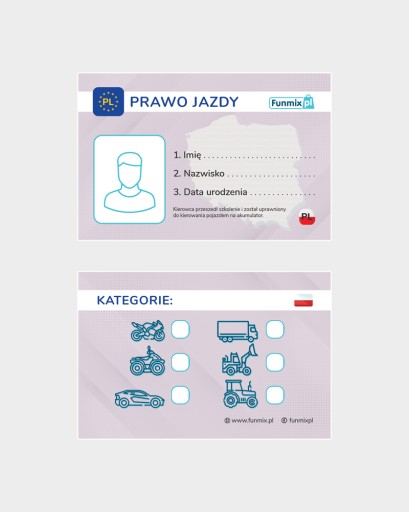 TABUĽKY S MENO DIEŤAŤA + VODIČSKÝ PREUKAZ + VODÍTKO