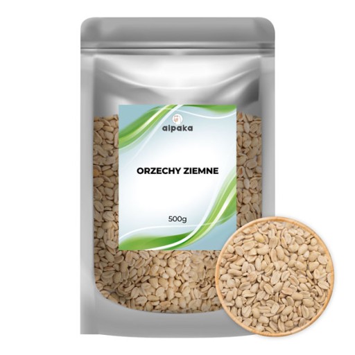 ARAŠIDY PRAŽENÉ 500g BEZ ARAŠIDOVEJ SOLI