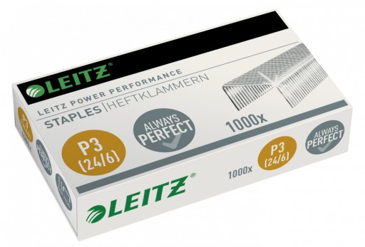 LEITZ sponky 24/6 1000 ks STRONG x4