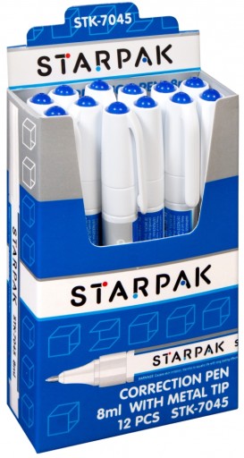 TEKUTÉ ŠKOLSKÉ OPRAVNÉ PERO 8 ml STARPAK