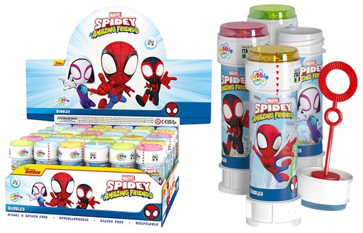 DISNEY SPIDEY SPIDERMAN BUBLINY 60 ML + MAZE HRA