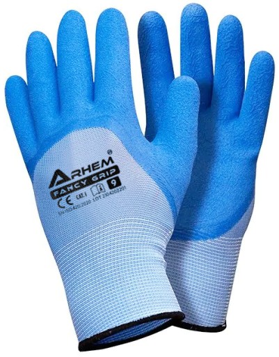 Ochranné pracovné rukavice Strong Foam Latexové rukavice Strong Arhem veľkosť 7