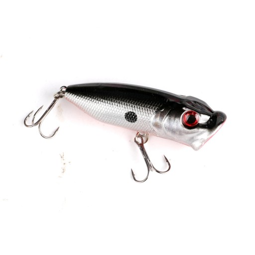 POPPER FLOPPER Wobler OKÁS PIKE F141 SILVER