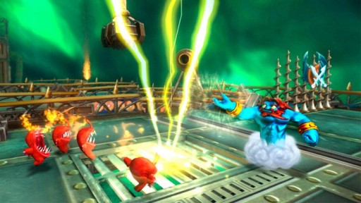 BLESKOVÉ TYČE SKYLANDERS SYPRO GIANTS MALÉ POSTAVY