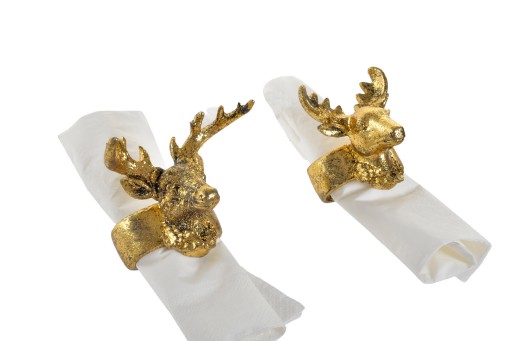 držiak na obrúsky REINDEER DEER Prsteň na obrúsky