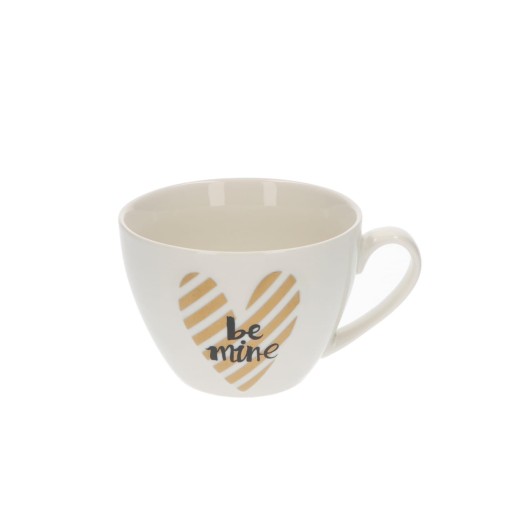 Porcelánový hrnček 400 ml srdce 5623