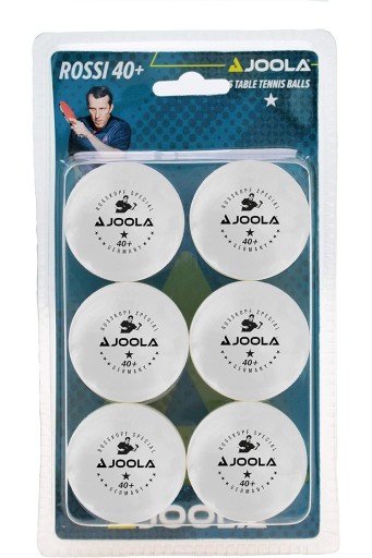 JOOLA ROSSI sada pingpongových loptičiek 6 kusov 40+ mm
