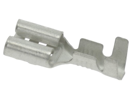 Faston káblová spojka 6,3 mm, teplota max. +300°C