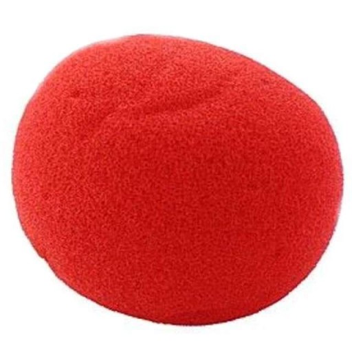 ČERVENÝ NOS klaun CLOWN špongia NARODENINOVÁ párty