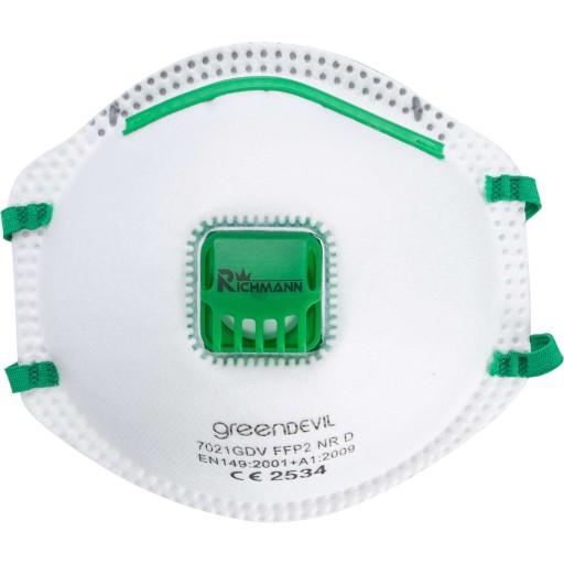 POLMASKA S VENTILOM CE FFP2 C0014 RICHMANN 1 kus