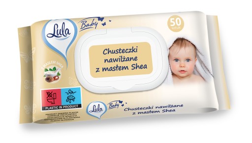 LULA CLIK-TOP Vlhčené obrúsky BAMBUCKÉ MASLO 50. roky