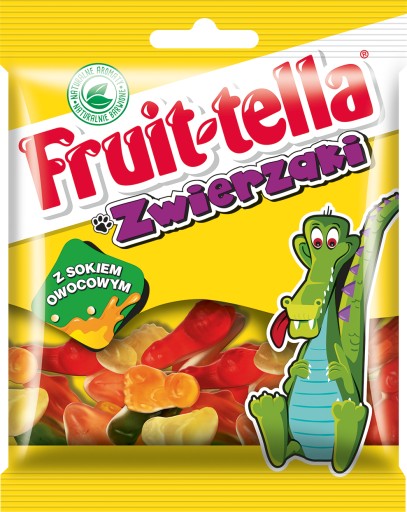 Ovocno-tella medvedíky, cumlíky, zvieratká 3x90g darček ku Dňu detí