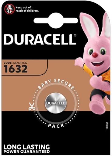 Duracell CR1632 3V lítiová gombíková batéria 1 ks.
