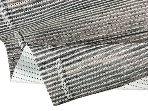 Kúpeľňová predložka na meter Protišmykový koberček z penovej sivej dosky 10x65 cm