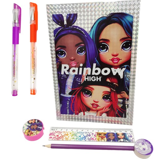 RAINBOW HIGH Holografický zápisníkový diár