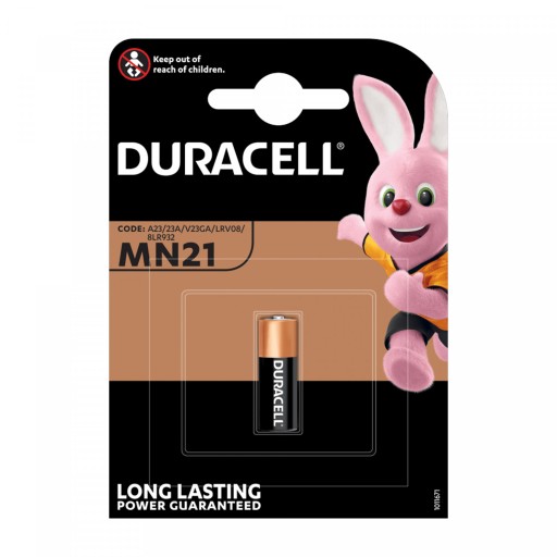 Duracell batéria 12V P23GA 23A L1028 LRV08 MN21 2X