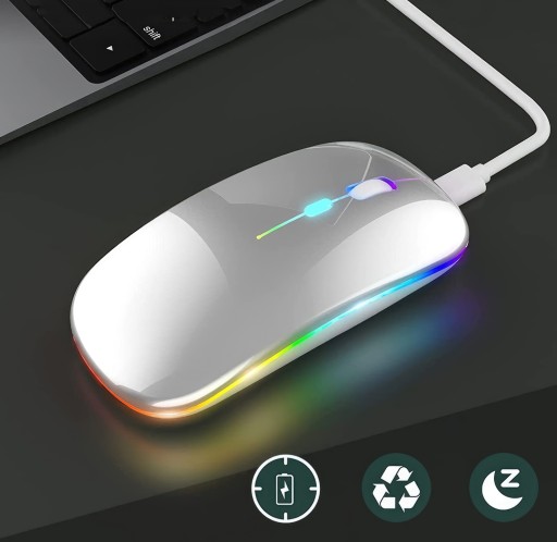 Bezdrôtová myš pre notebook Bluetooth / USB