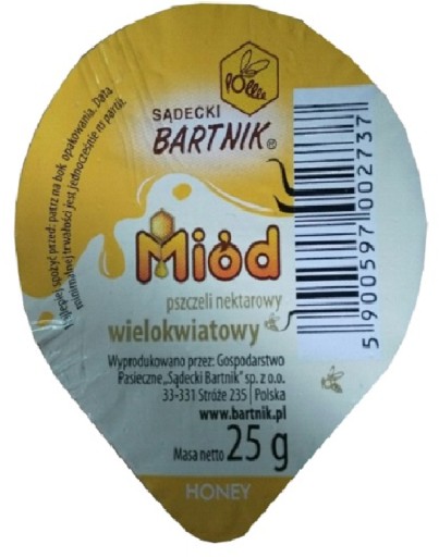 Sądecki Bartnik viackvetový med 25g x 10